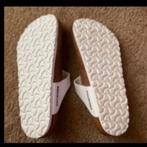 Birkenstock Kids White Flip Flops